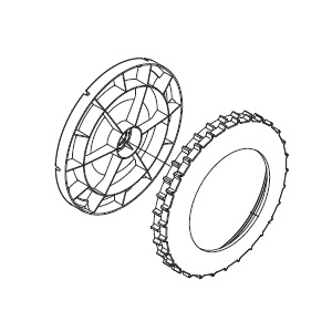 Rear wheel Automower 220AC GPLSHOP